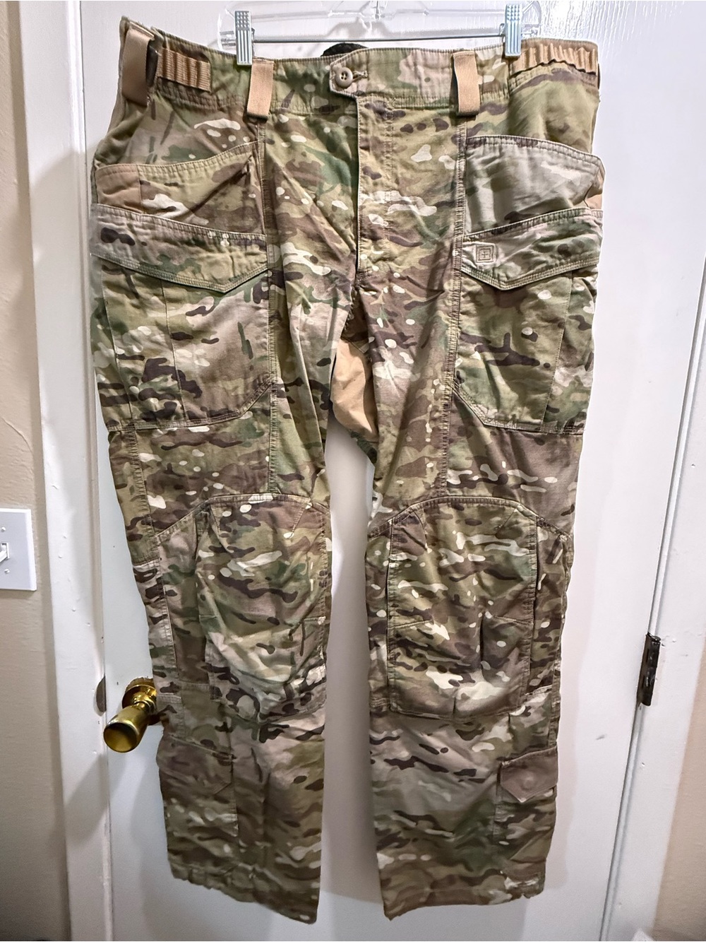 5.11 Tactical rare style Men's Multicam Cargo Pants - Green & Brown Camo